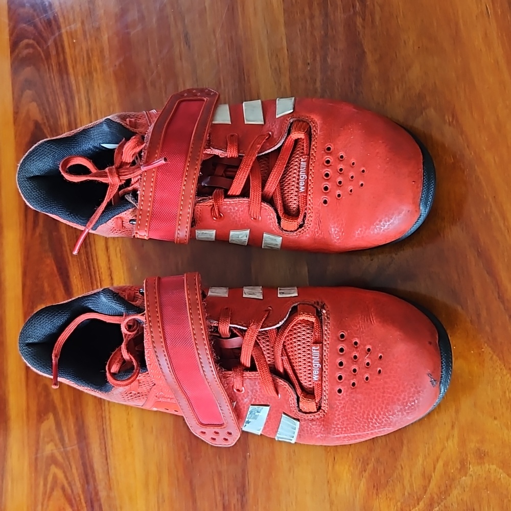 Adidas weightlifting shoes men's size 8 1/2